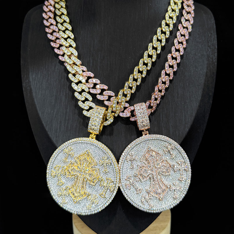 Hip Hop Bling Iced Out 12mm Wi - Cuban Link Chain 12Mm 评论和价格