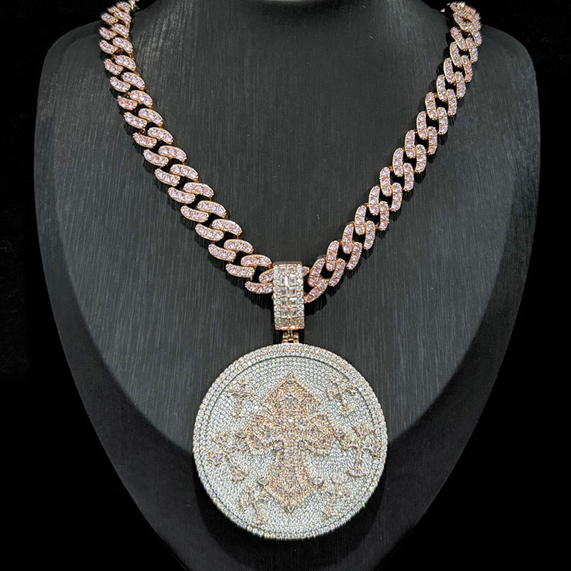 Hip Hop Bling Iced Out 12mm Wi - Cuban Link Chain 12Mm 评论和价格