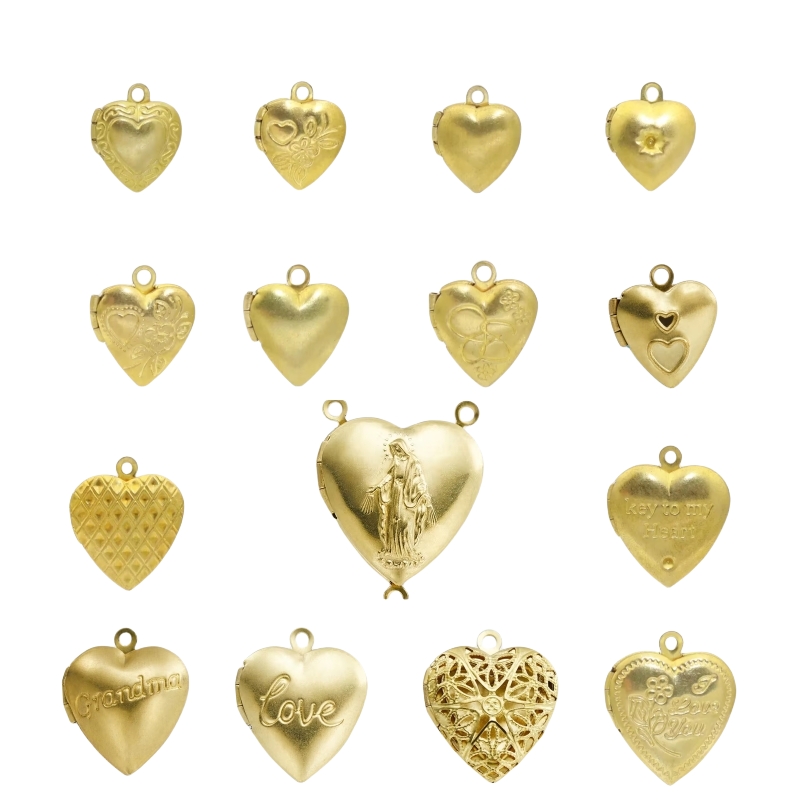 BoYuTe (50 Pieces/Lot) Metal B - Heart Locket Necklace Photo 评论和价格