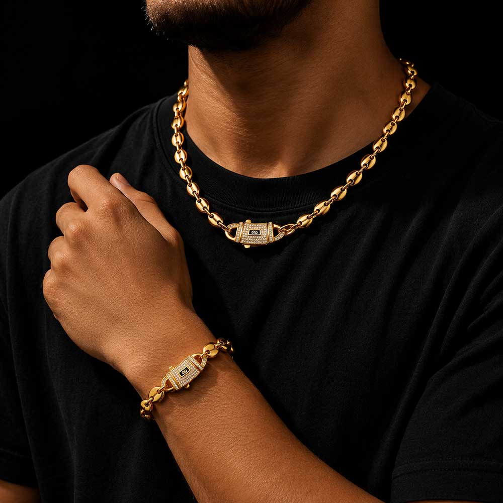 HHIOK Hip Hop Jewelry 8Mm/10Mm - Cuban Link Chain 12Mm 评论和价格