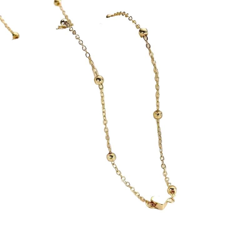 Girls Simple Heart Beaded Bell - Body Jewelry 评论和价格